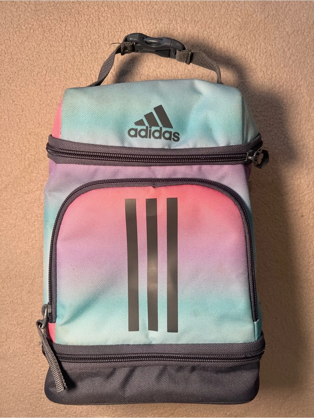 adidas hombre lunch box - Pink & Teal